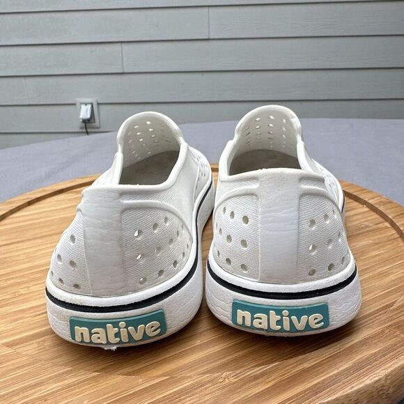 Native Miles Slip On Water Sneakers Shoes Mens/Big Boy Size 5  W Size 7 White - Picture 5 of 9
